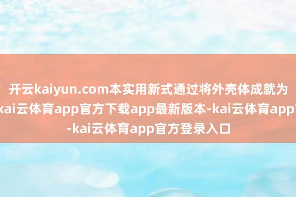 开云kaiyun.com本实用新式通过将外壳体成就为一局面结构-kai云体育app官方下载app最新版本-kai云体育app官方登录入口
